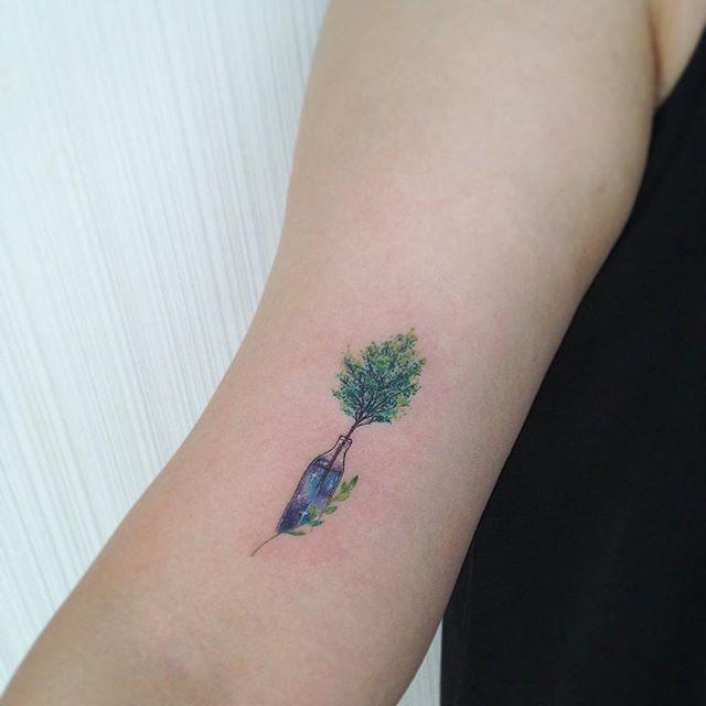 tatuaggio albero  29